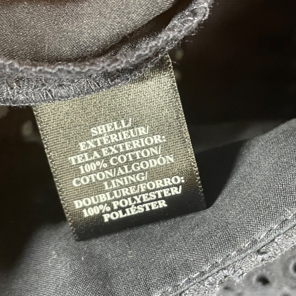 NEW Ann Taylor Skirt Womens 10 blue pencil straight eyelet - Picture 4 of 8